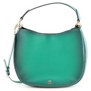 Coach Nomad Hobo in Burnished Glovetanned Leather